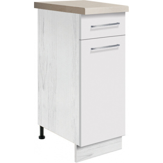 ANNA spodní skříňka 1D "30" bílá