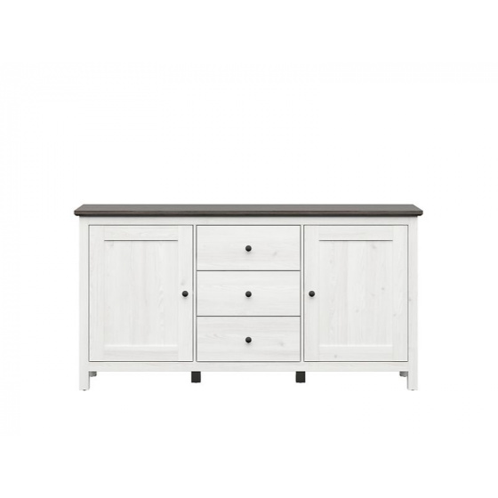 HESEN  komoda KOM2D3S/10/19, modřín sibiu světlý/borovice larico