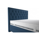 Postel KERSTIN, 180x200cm, modrá