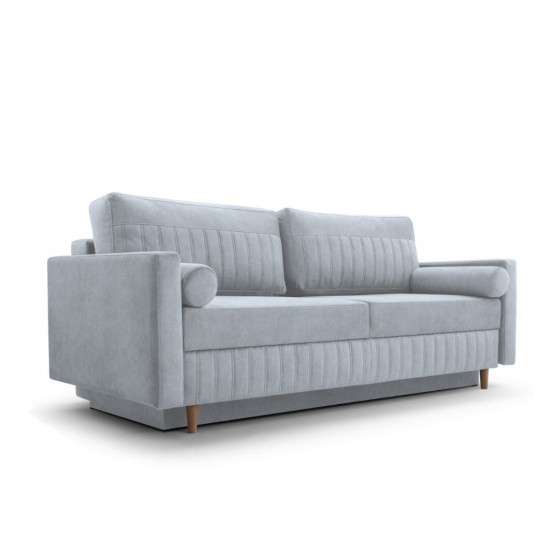 Rozkládací pohovka BONGO světle šedá