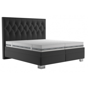 Postel KERSTIN, 180x200cm, černá