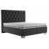 Postel KERSTIN, 180x200cm, černá