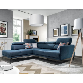 SIDOLO L rohová sedací souprava, látka premium