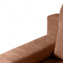 Rozkládací pohovka LEA terracota