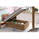 TETRIX dub votan postel 140x200cm LOZ/140/B 