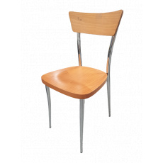 Jídelní židle 1, chrom