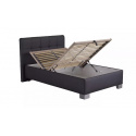 Postel KELLY 140x200 tmavě šedá