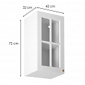 LINEA white horní skříňka G40S
