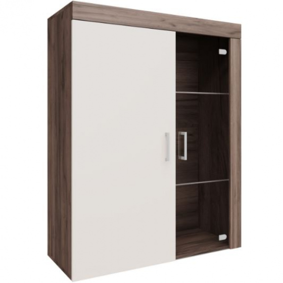 SAMBA san marino/krémová závěsná vitrína 4 