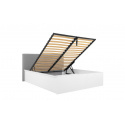 TETRIX bílá postel 160x200cm LOZ/160/B/T s čelem INARI 91