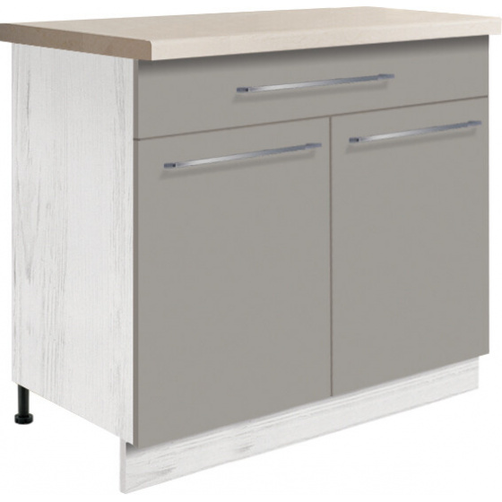 ANNA spodní skříňka 7D "90" šedá