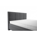 Postel ELA anthra 180x200cm, matrace IVANA plus