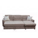 Rohová sedací souprava ANITA, světle hnědá