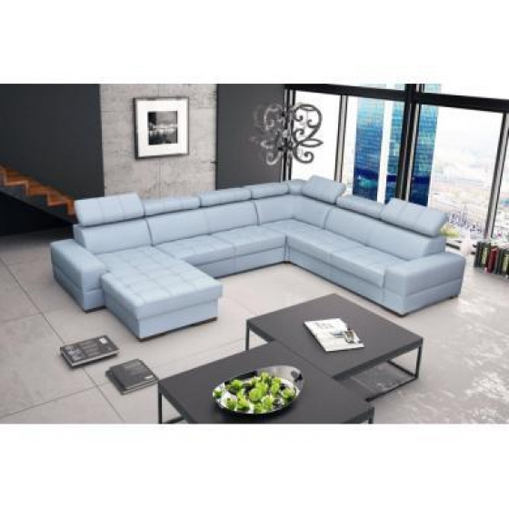 Rohová sedací souprava do U, MODULO VI