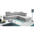 Rohová sedací souprava SELMA MAXI, šedá