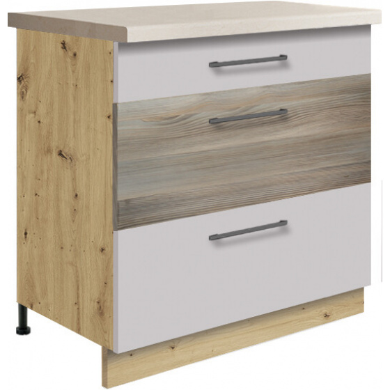 AMANDA latte spodní skříňka 22D "80" 