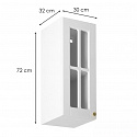 LINEA white horní skříňka G30S