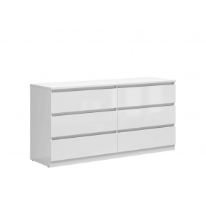 TETRIX bílá komoda KOM6S