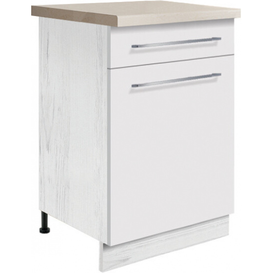 ANNA spodní skříňka 4D "50" bílá