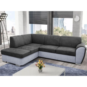 Rohová sedací souprava DORI, šedá