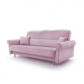 Rozkládací pohovka FANY starorůžová