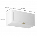 LINEA white horní skříňka výklopná G80K