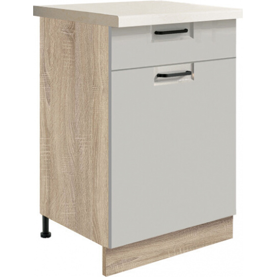 OLIVIA latté spodní skříňka 4D "50"