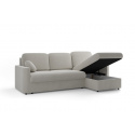 Rohová sedací souprava Charlota UNI šedá