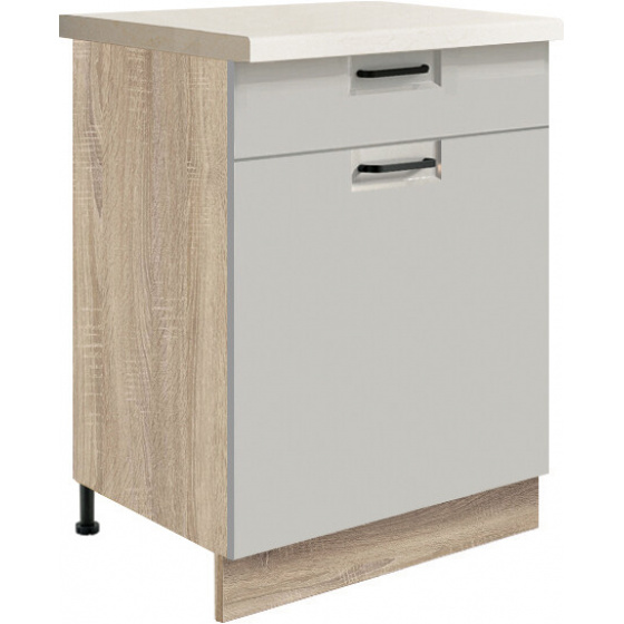 OLIVIA latté spodní skříňka 5D "60" 