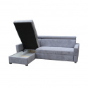 Rohová sedací souprava VIGO šedá