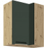 NORA green horní skříňka 45G  rohová pravá