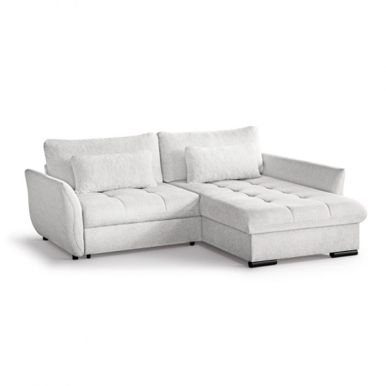Rohová sedací souprava ANETA bílá