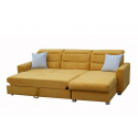 Rohová sedací souprava ANITA, hořčicová