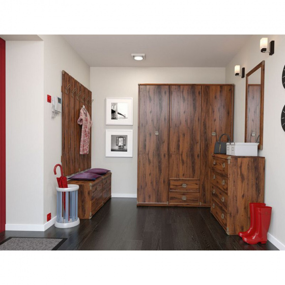 INDIANA dub sutter předsíňová sestava