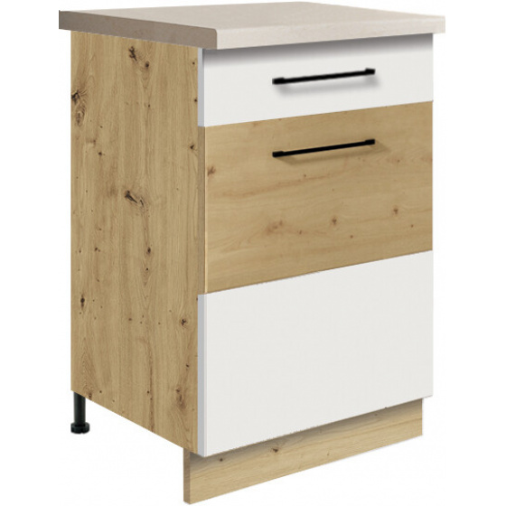 AMANDA white spodní skříňka 4D "50" 