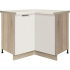 OLIVIA white spodní skříňka 16D rohová 