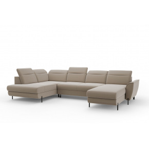 Rohová sedací souprava do U PAOLA. - AKCE