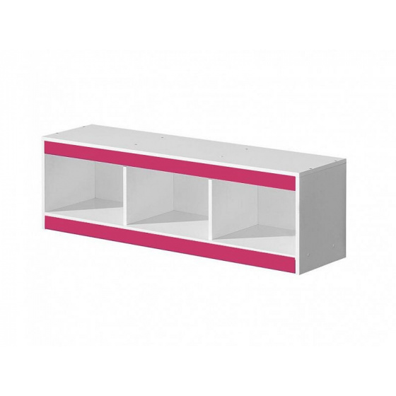 DAVID růžový police 10