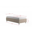 Válenda NEPTUN, 90x200cm, matrace NELLY