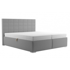 Postel BORA, 180x200cm, látka Aston 15, matrace NELLY Postel BORA, 180x200cm, látka Aston 15, matrace NELLY