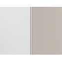 SORENTO bílá/beige spodní skříňka D60ZLN P/L vestavba lednice