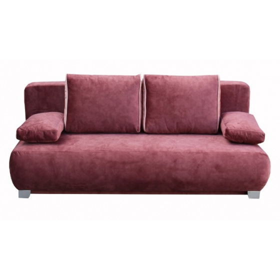 Rozkládací pohovka TOLEDO, starorůžová