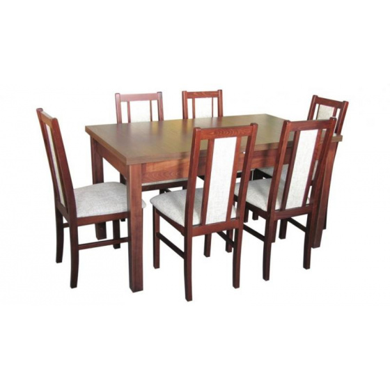 Jídelní set III ořech / 27