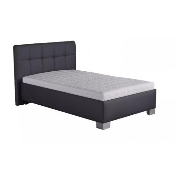 Postel KELLY 140x200 tmavě šedá