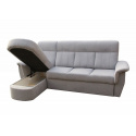 Rohová sedací souprava PLATON, světle šedá