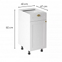 LINEA white spodní skříňka D40S1