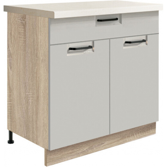 OLIVIA latté spodní skříňka 6D "80" 