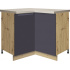 NORA blue spodní skříňka 16D rohová 