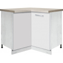 ANNA 2 bílá kuchyňská linka rohová