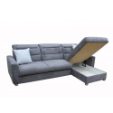 Rohová sedací souprava ANITA, šedá